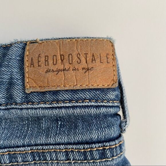 Aeropostale denim shorts ~ size 00 - Picture 5 of 5
